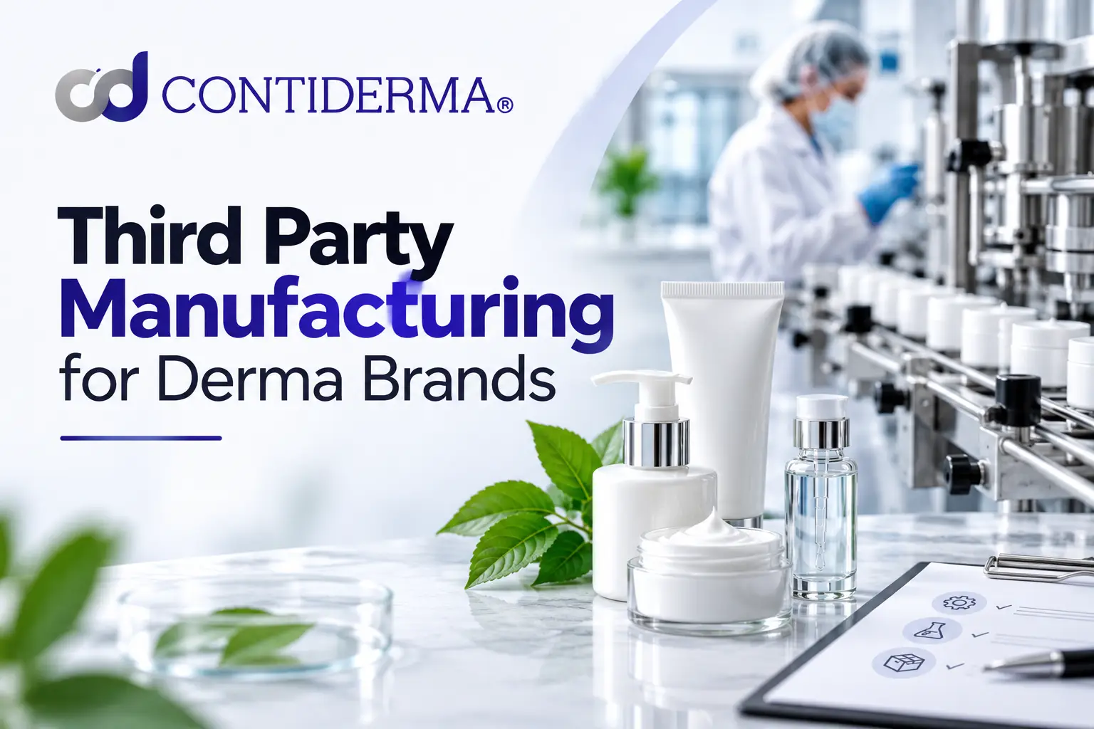 Third Party Manufacturing for Derma Brands: A Step-by-Step Timeline from Formula to Finished Pack